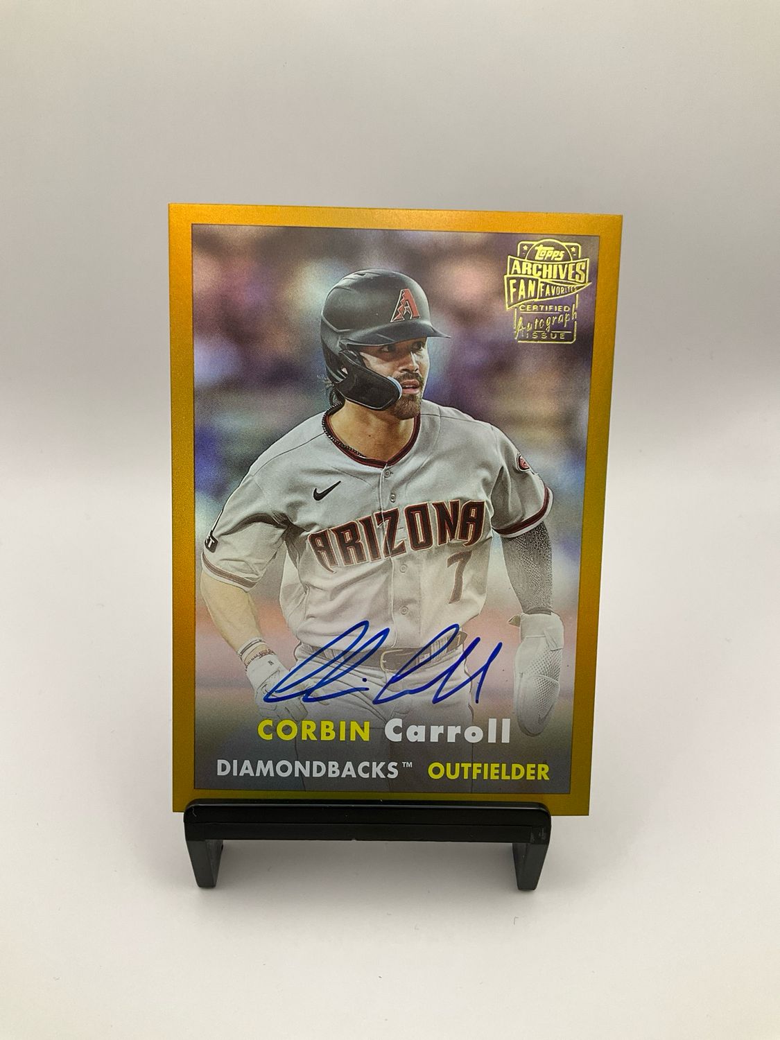2024 Topps Archives - Fan Favorites Autographs FF-CC Corbin Carroll /50