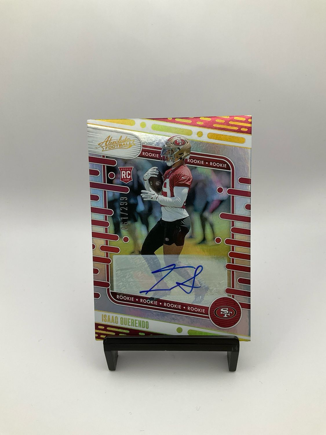 2024 Absolute Isaac Guerendo Signature Rookies RC Spectrum Auto 061/299