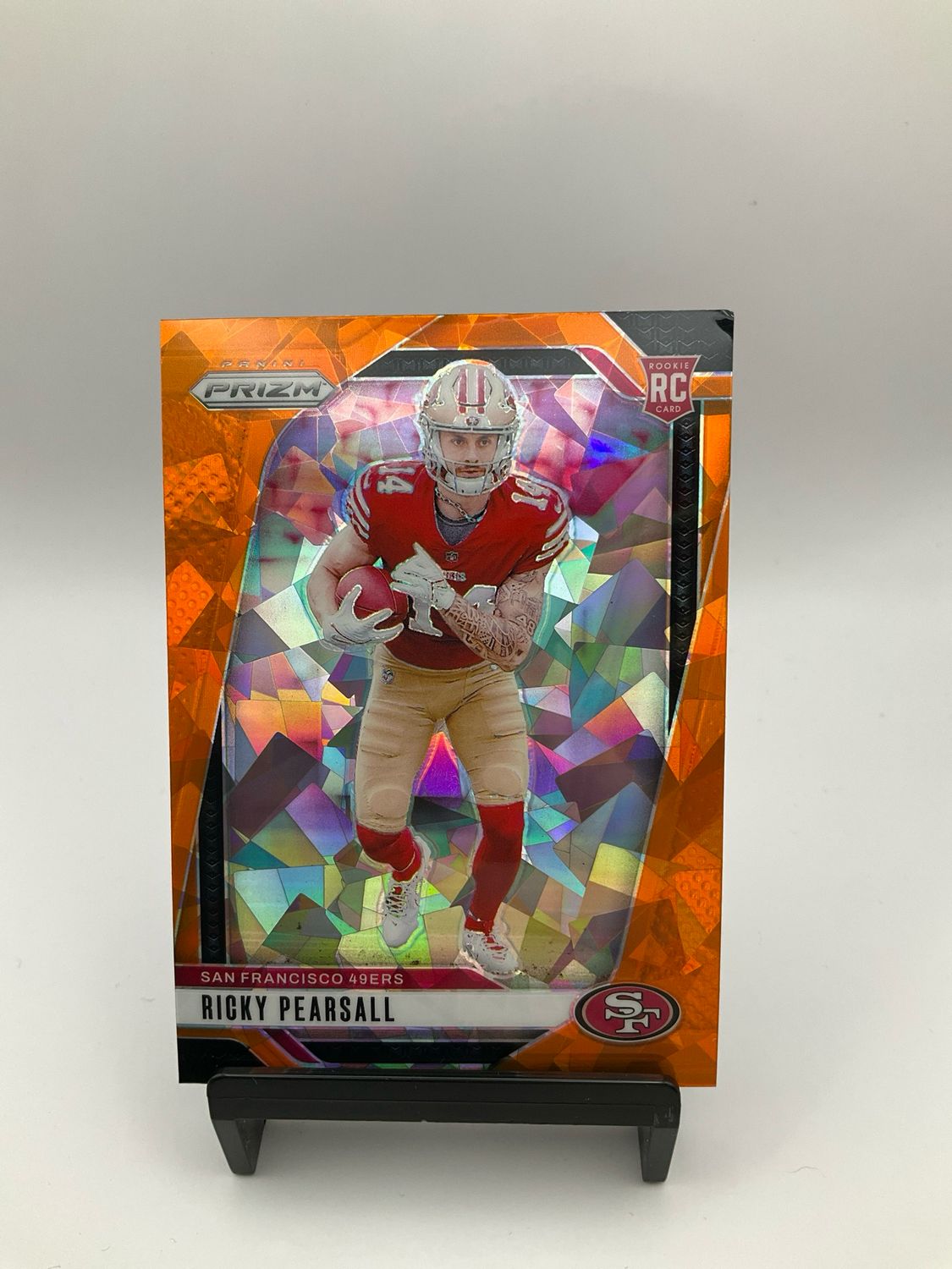 2024 Panini Prizm - Ricky Pearsall Rookies Orange Ice Prizm #383