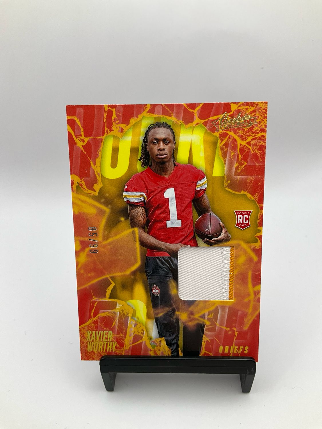 2024 Panini Absolute Xavier Worthy RC Patch /99