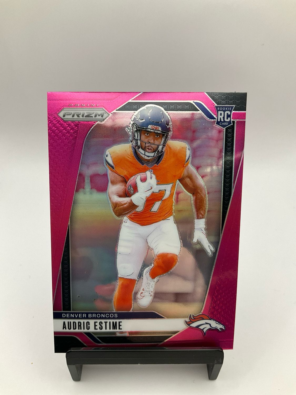 2024 Panini Prizm Audric Estime Pink Prizm #306