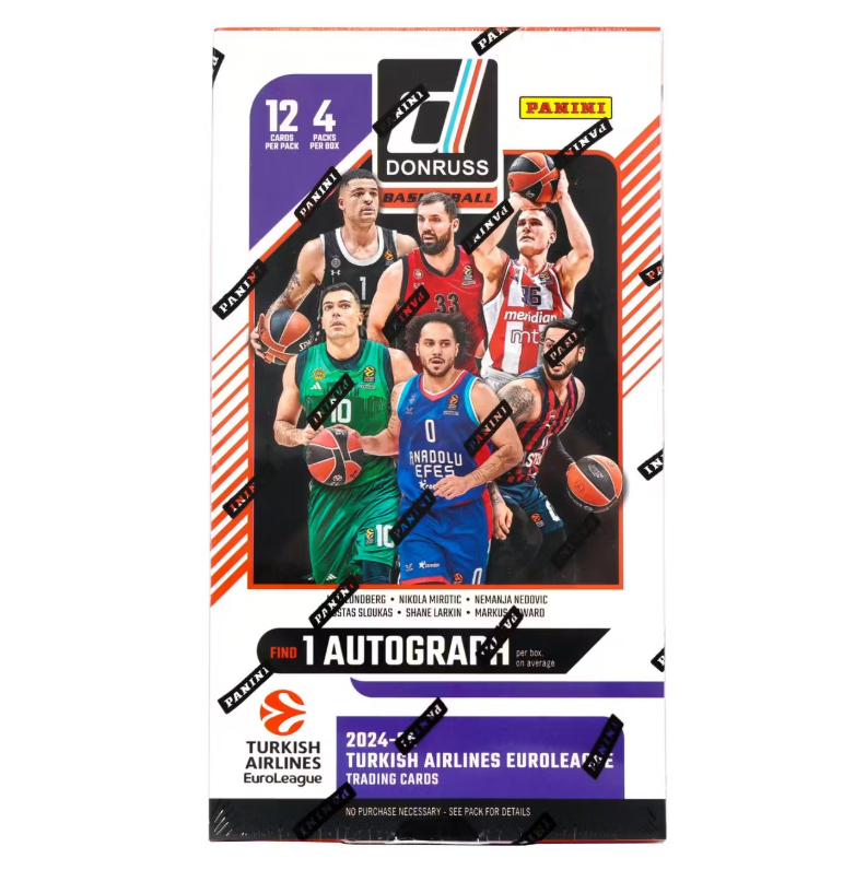 2024/25 PANINI DONRUSS EUROLEAGUE BASKETBALL