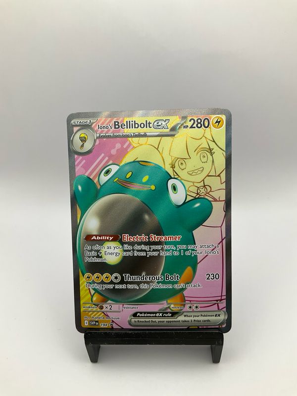 Iono&#39;s Bellibolt Ex Promo 194 Pokemon TCG - Black Star Promo
