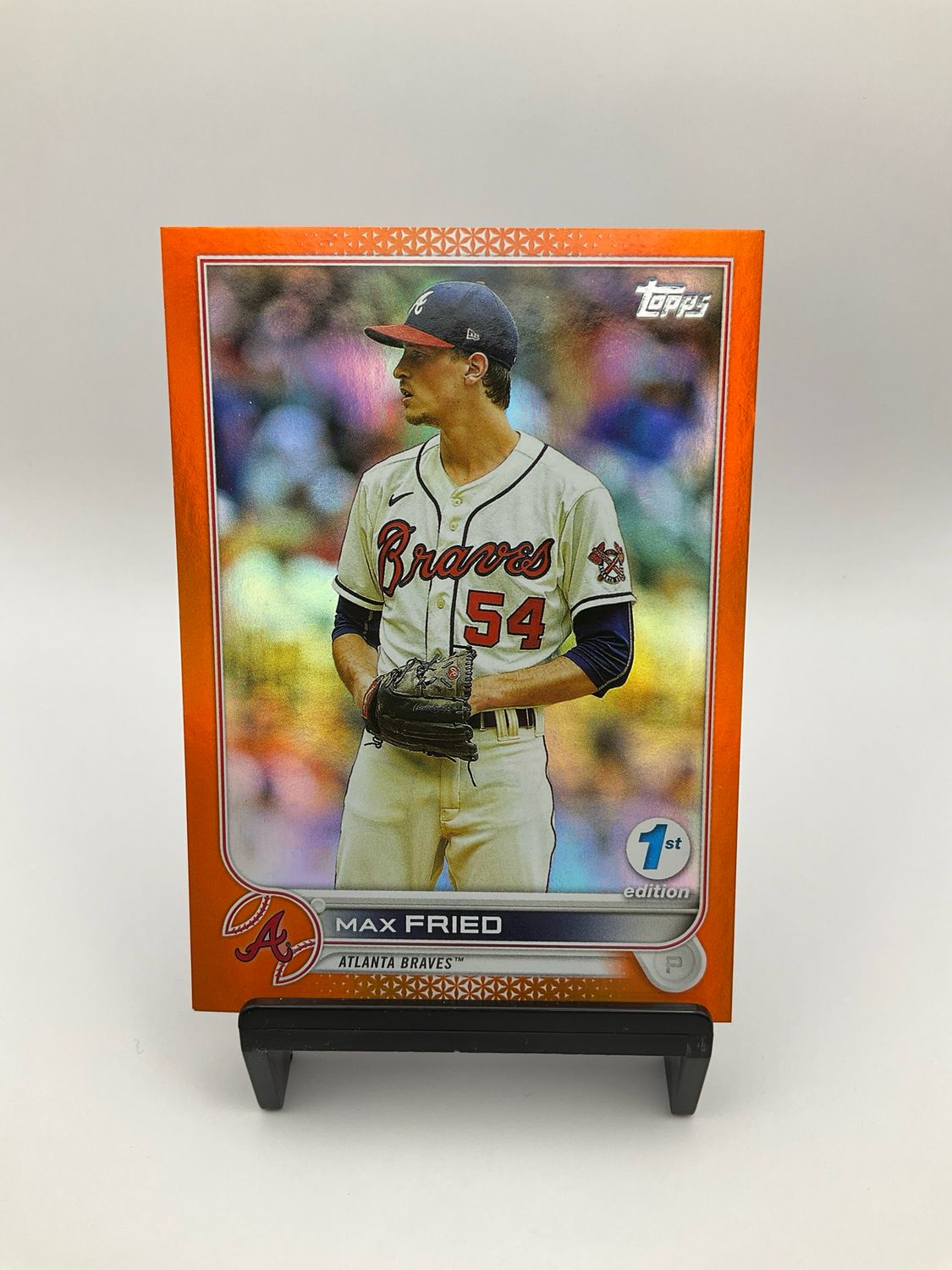 2022 TOPPS 1ST EDITION MAX FRIED ORANGE CHROME 22/75