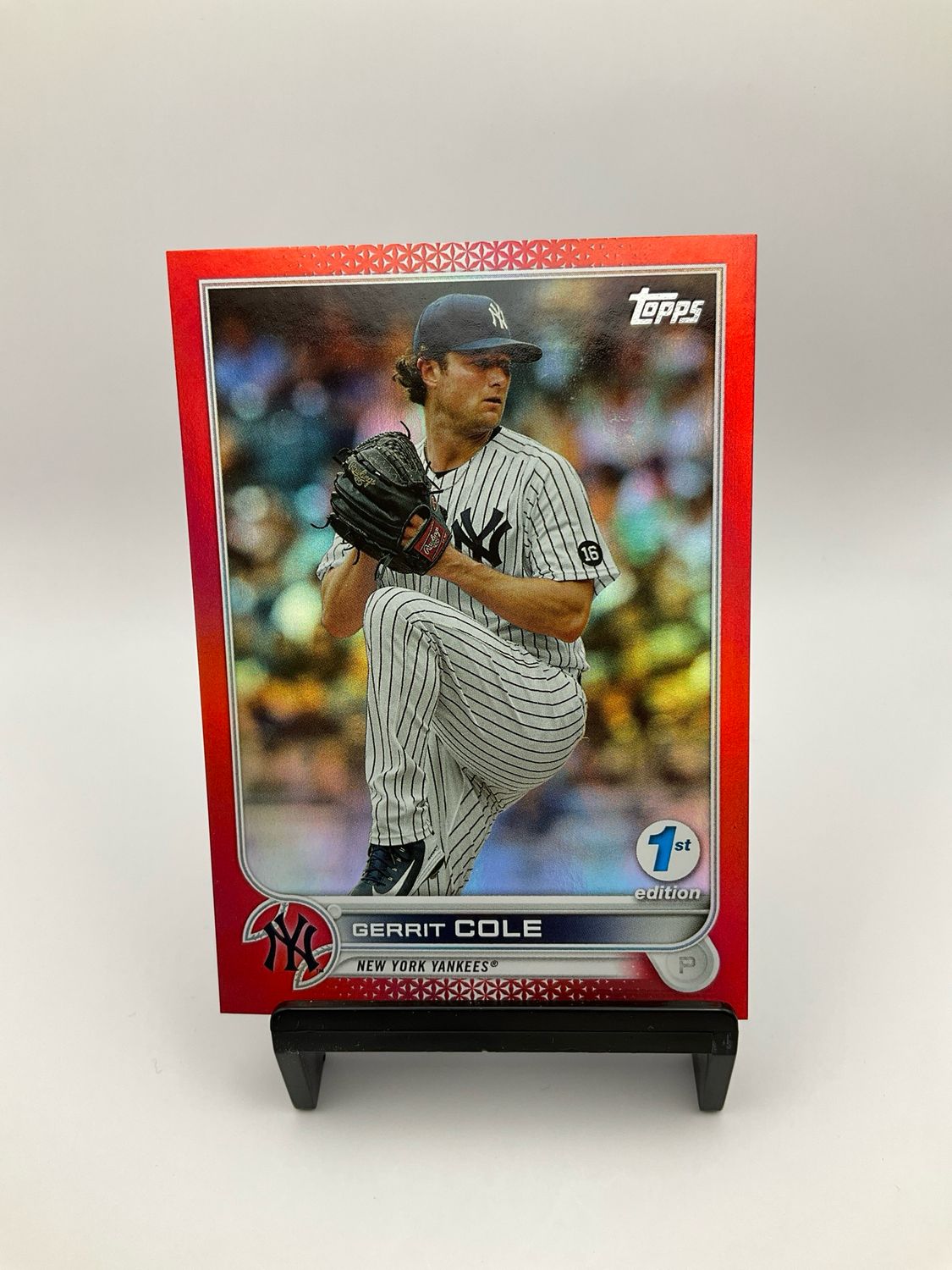 2022 TOPPS 1ST EDITION GERRIT COLE RED CHROME 30/50