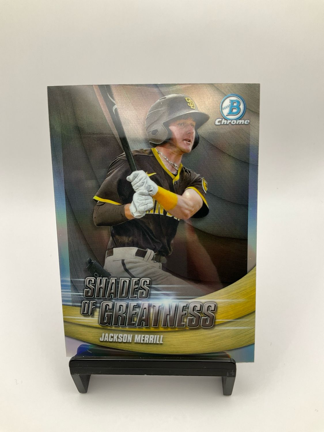 2022 TOPPS BOWMAN CHROME JACKSON MERRILL SHADES OF GREATNESS