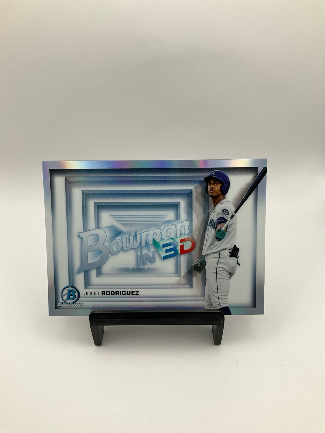 2022 BOWMAN CHROME JULIO RODRIGUEZ BOWMAN IN 3D