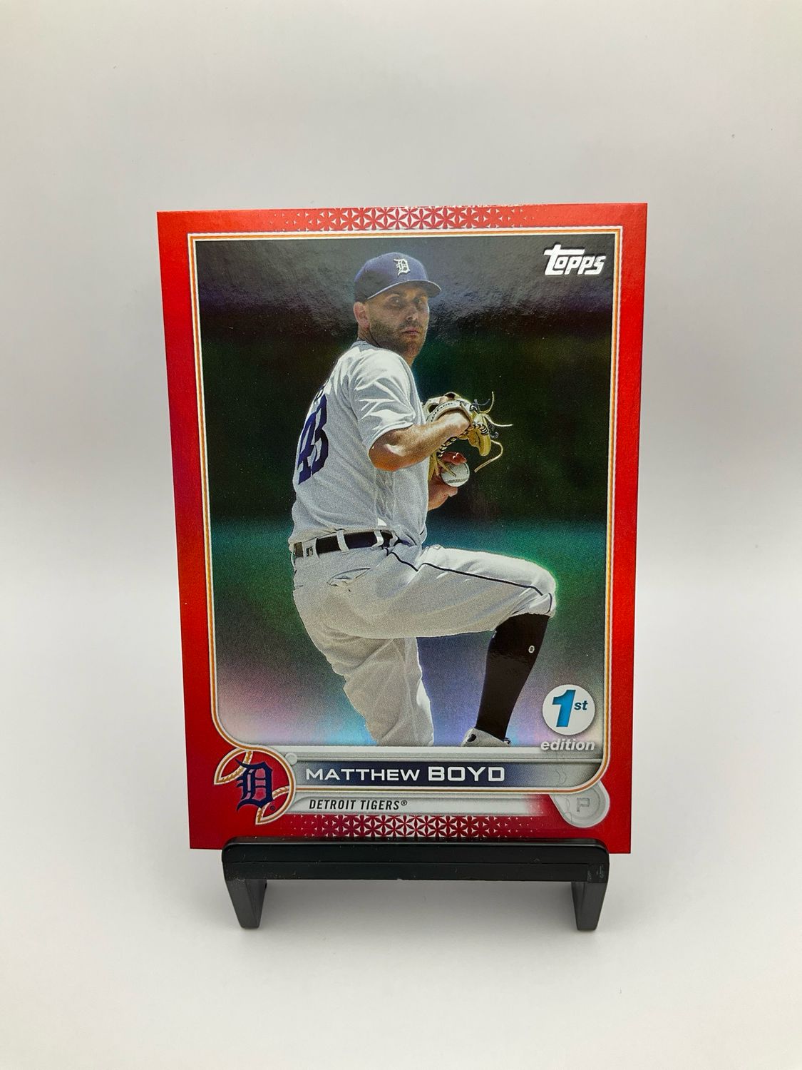 2022 TOPPS 1ST EDTION MATTHEW BOYD RED CHROME 48/50