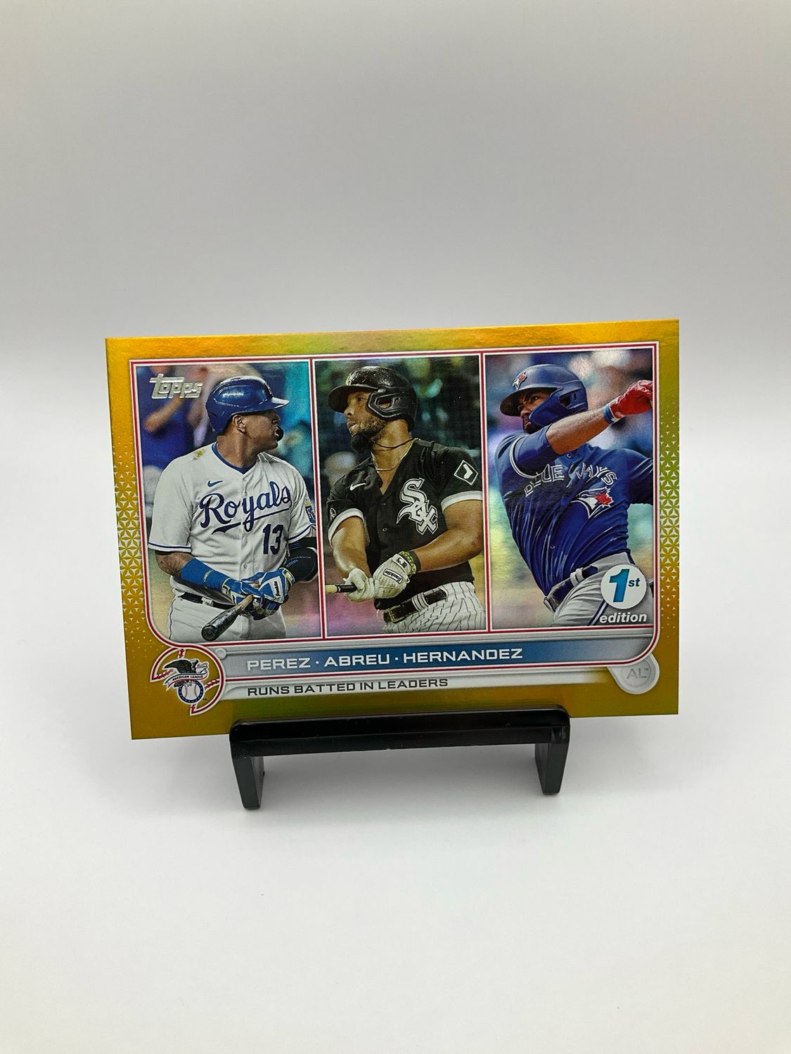2022 TOPPS BOWMAN 1ST EDITION GOLD PEREZ/ABREU/HERNANDEZ