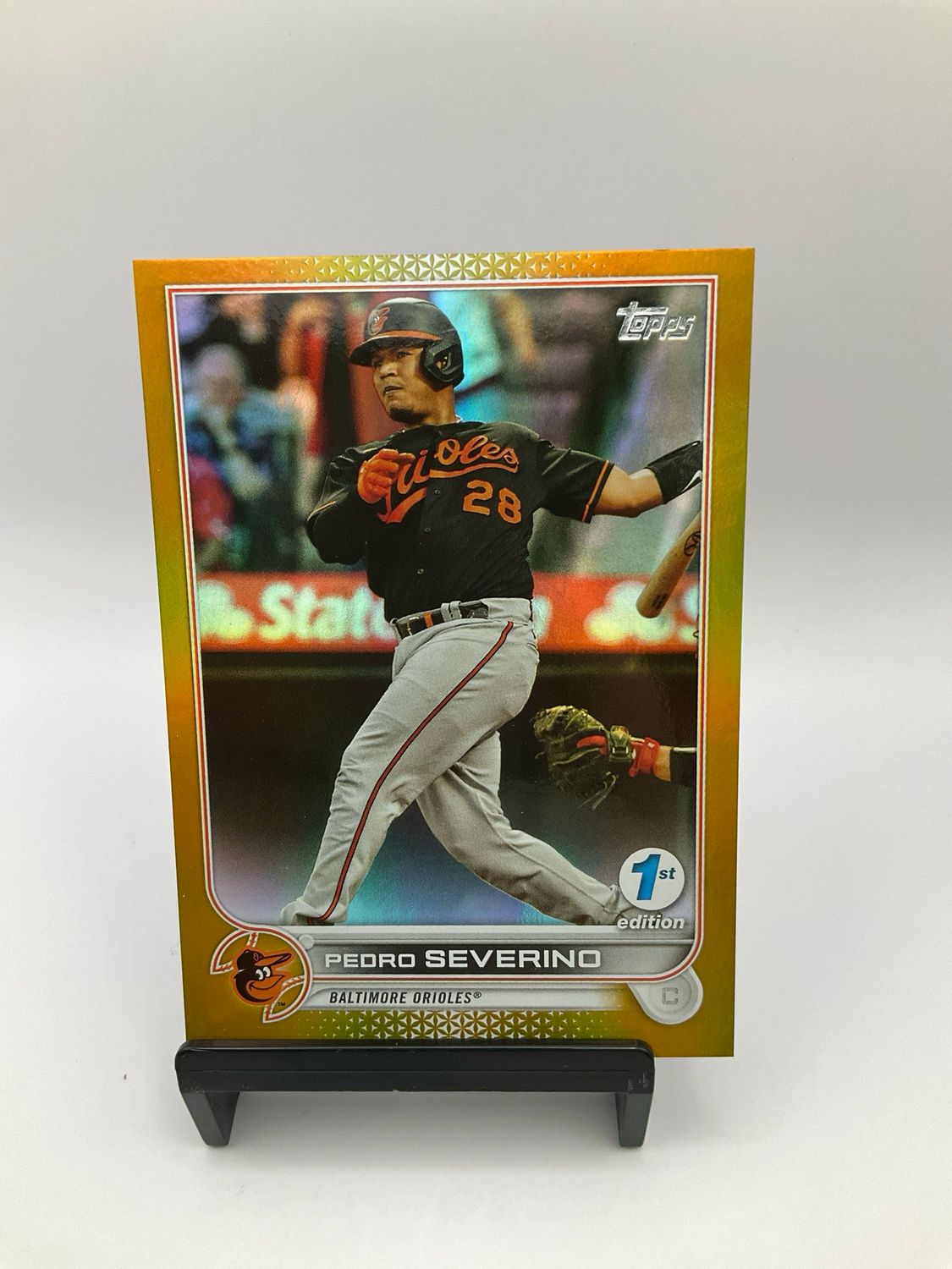 2022 TOPPS BOWMAN 1ST EDITION PEDRO SEVERINO GOLD CHROME