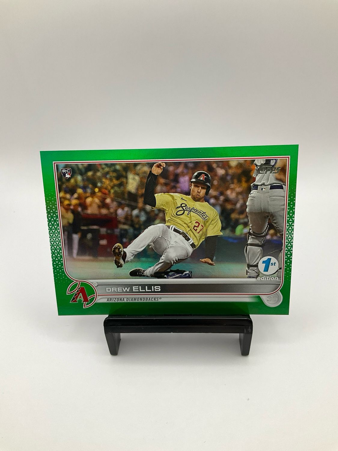 2022 TOPPS 1ST EDITION DREW ELLIS GREEN CHROME 35/150