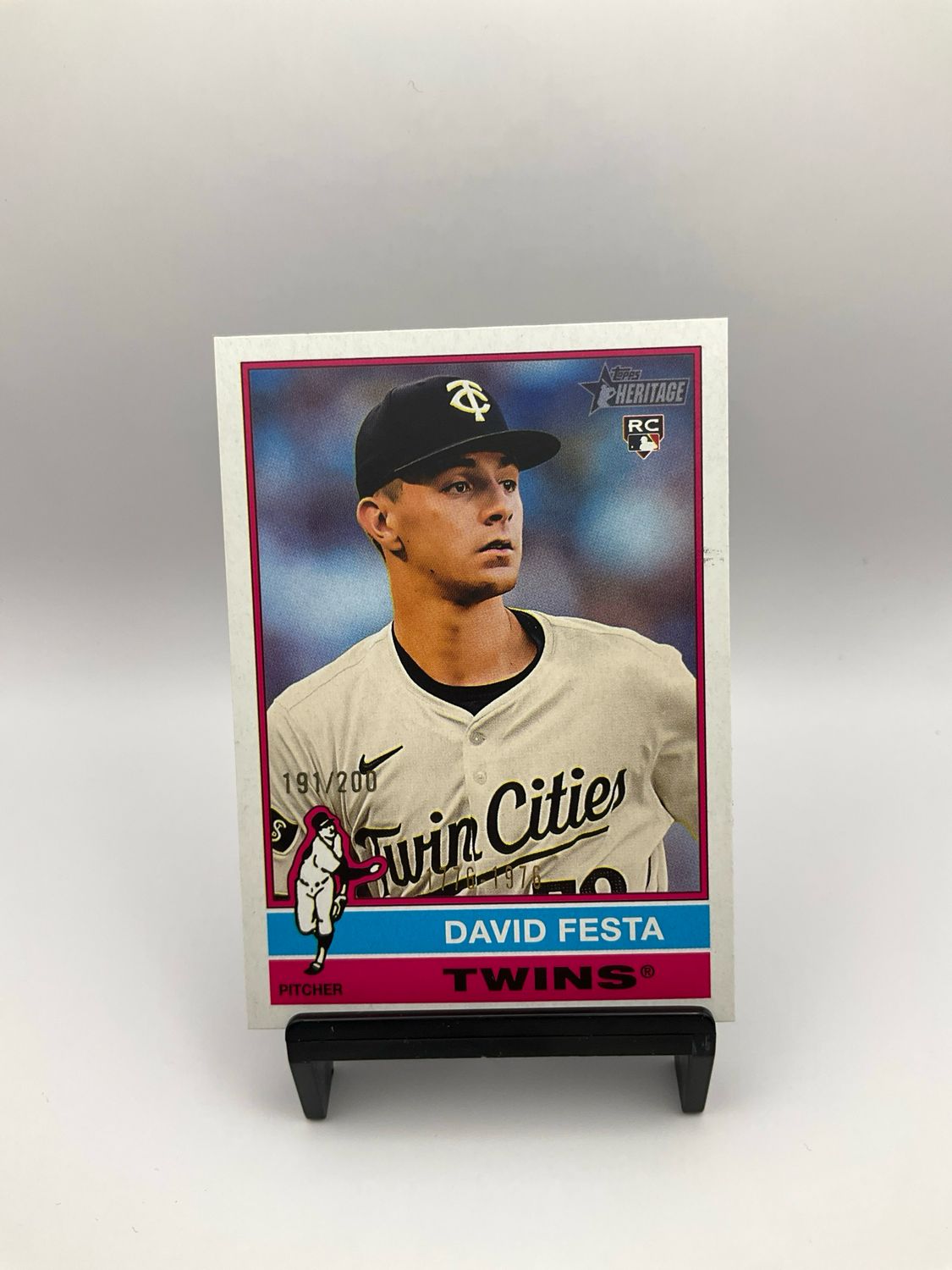 2025 TOPPS HERITAGE DAVID FESTA 191/200