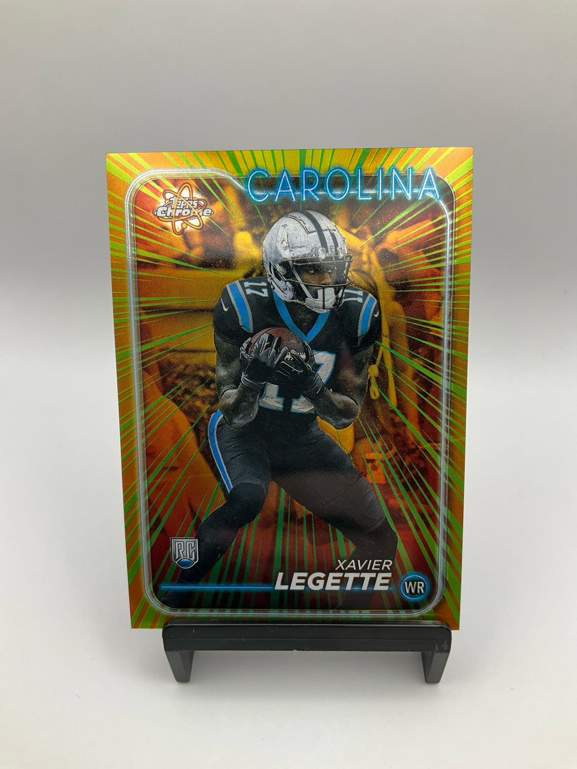 2024 Topps Chrome Xavier Legette RC Radiating Rookie Case Hit SSP #RR-7