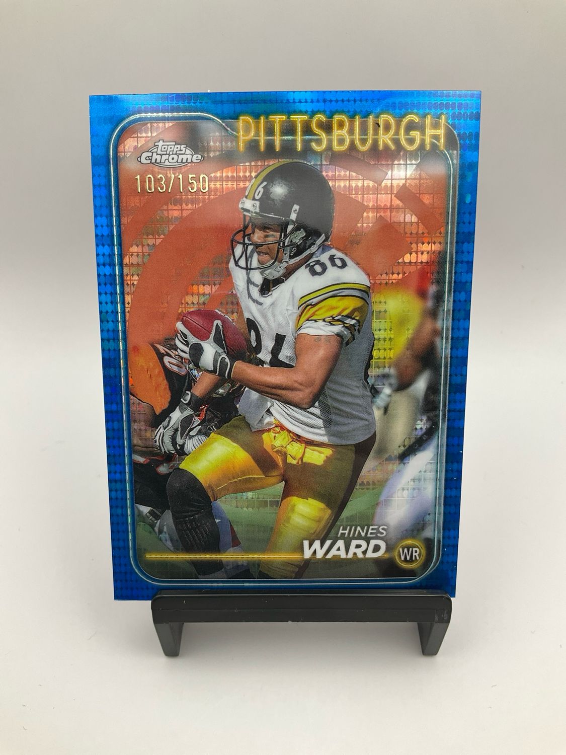 2024 Topps Chrome Blue Sonar 103/150 Hines Ward #165