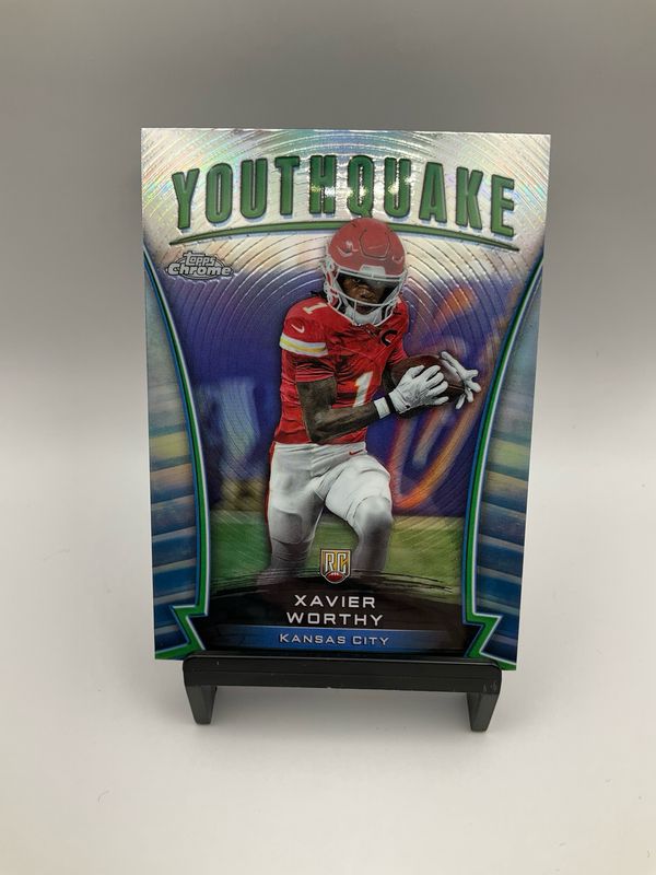 2024 TOPPS CHROME XAVIER WORTHY YOUTHQUAKE