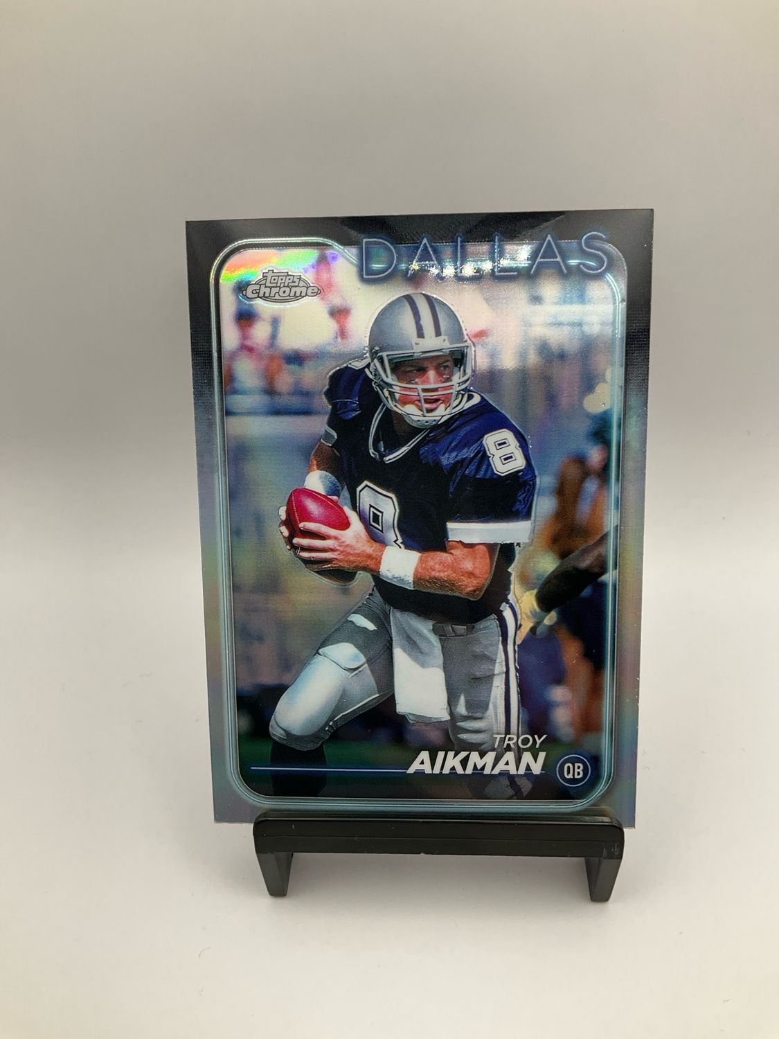 2024 TOPPS CHROME TROY AIKMAN SILVER 37