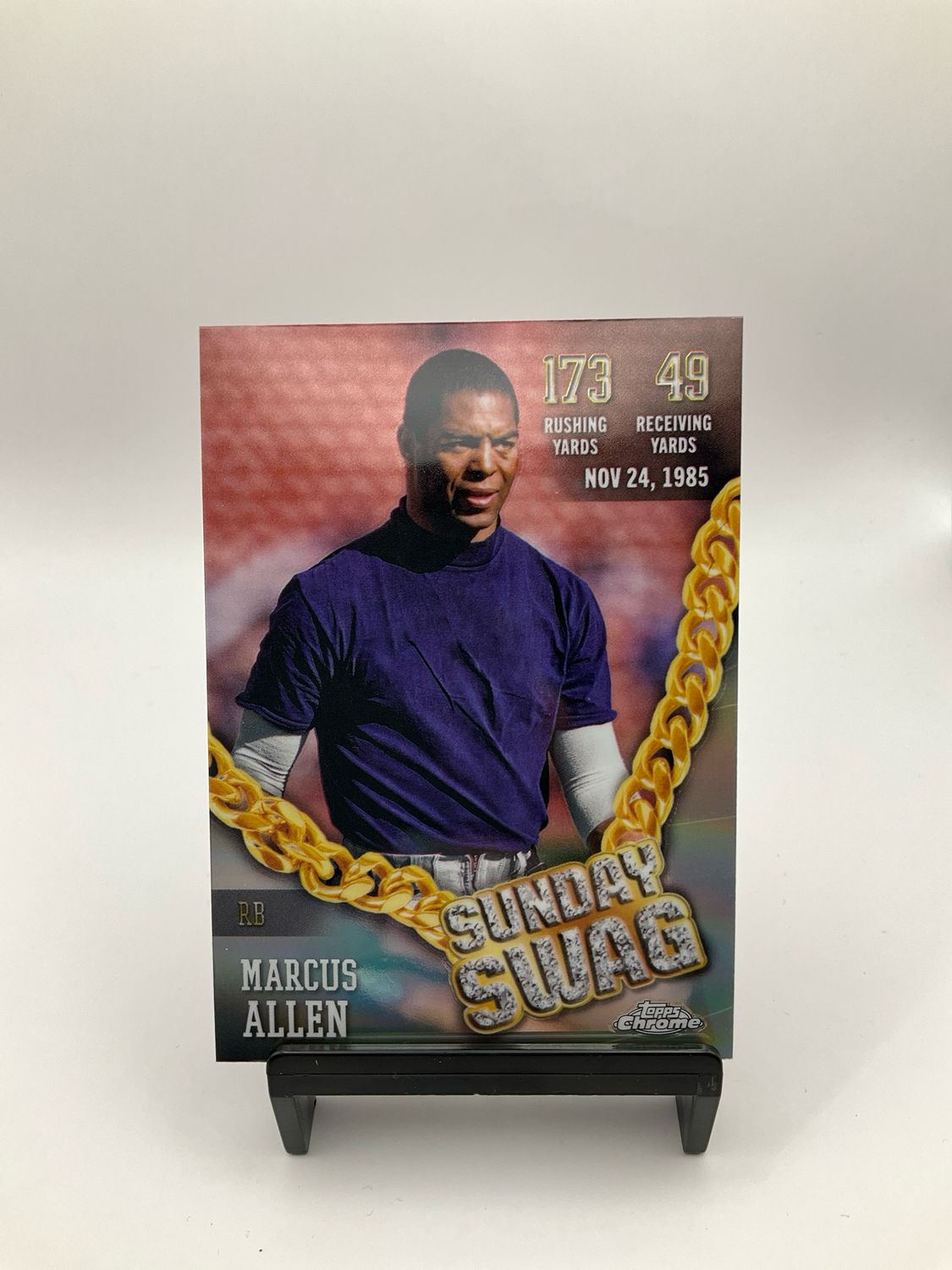 2024 TOPPS CHROME MARCUS ALLEN SUNDAY SWAG