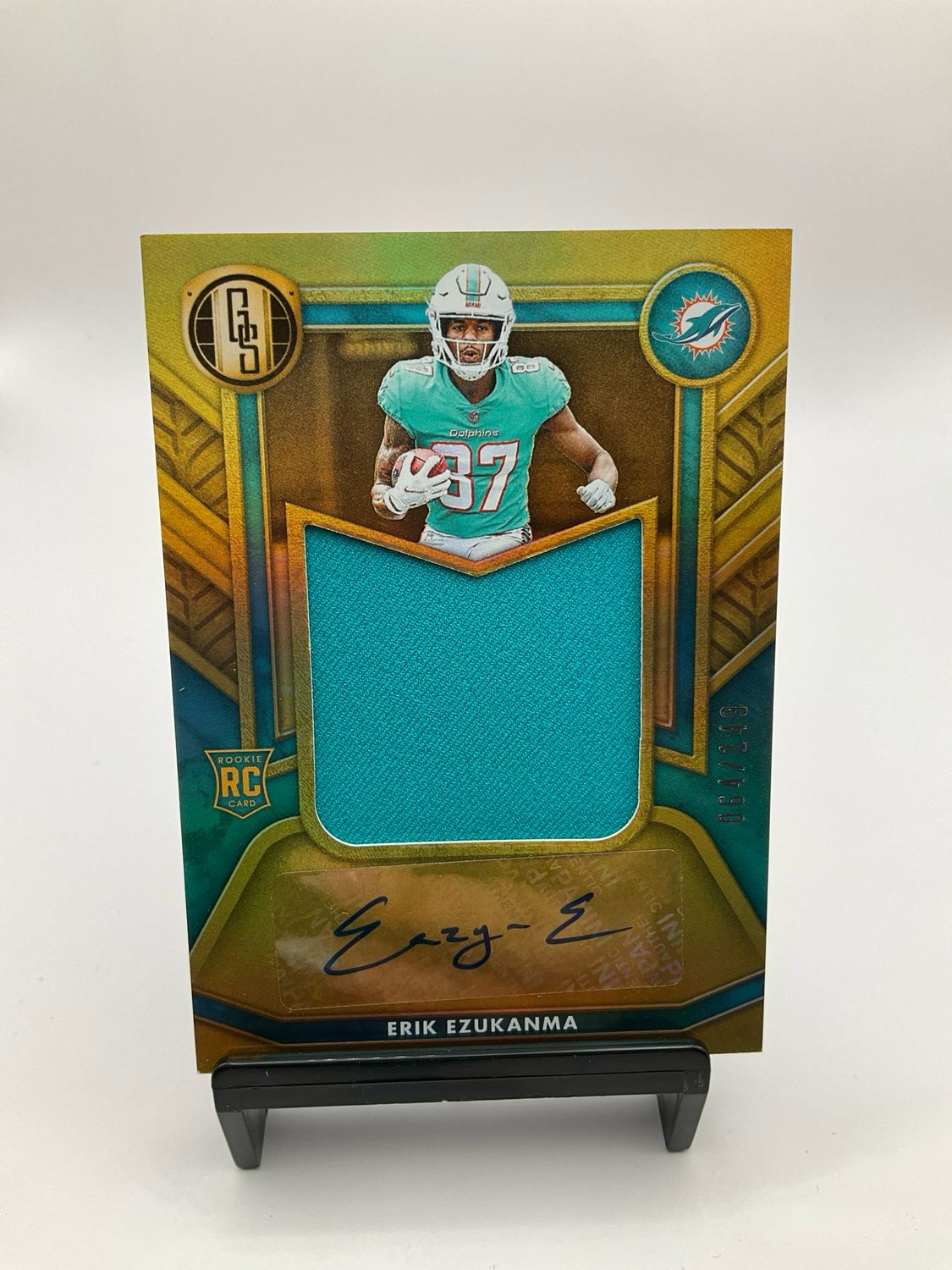 2022 GOLD STANDARD ERIK EZUKANMA PATCH AUTO 064/149