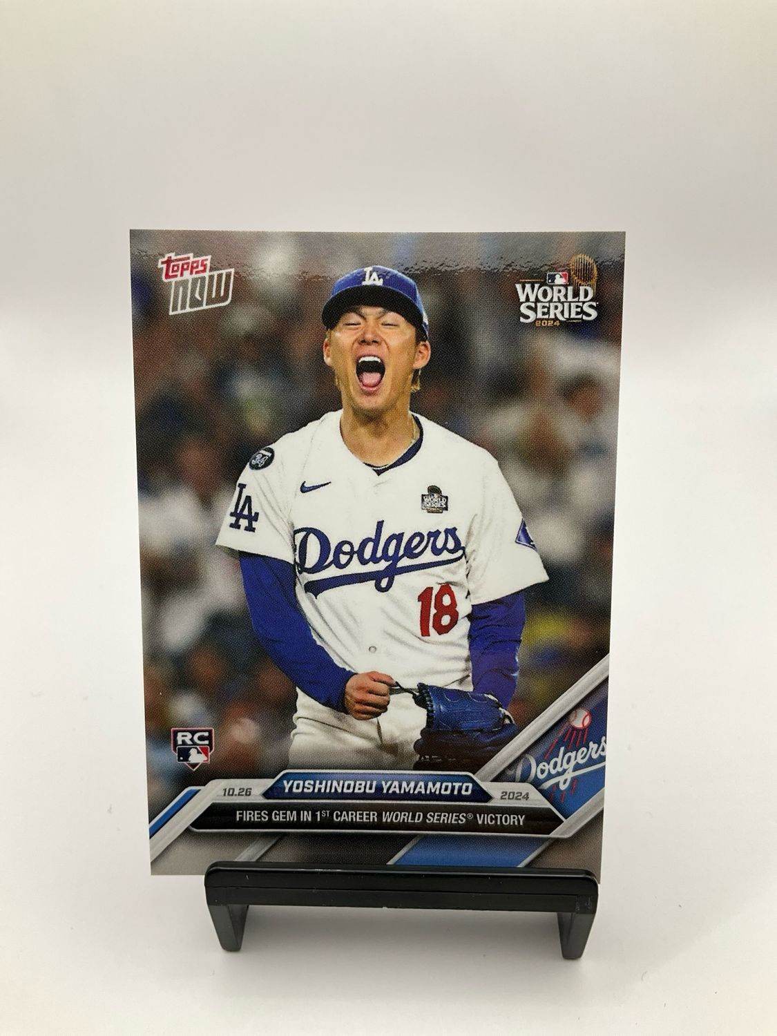 202 TOPPS NOW YOSHINOBU YAMAMOTO 869