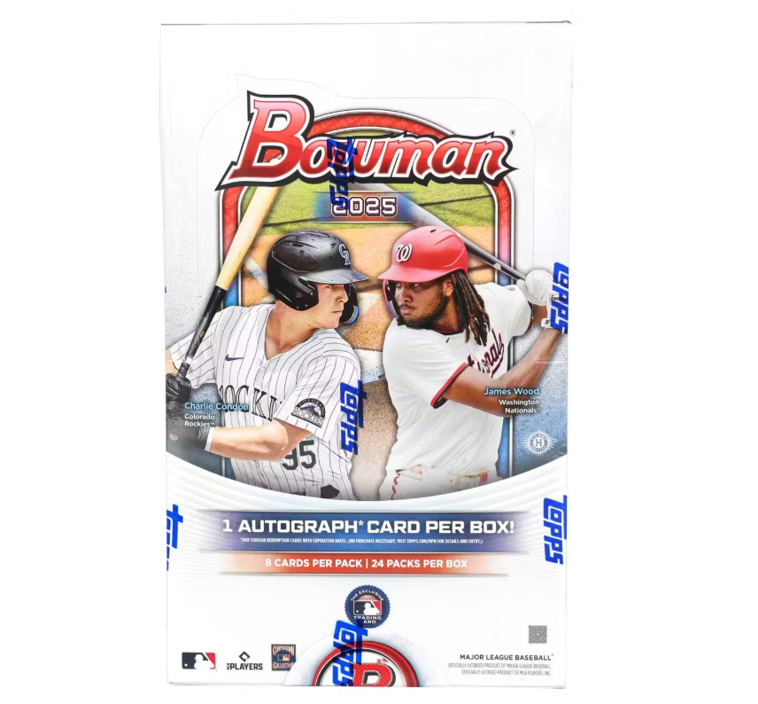 2025 TOPPS BOWMAN BASEBALL HOBBY BOX