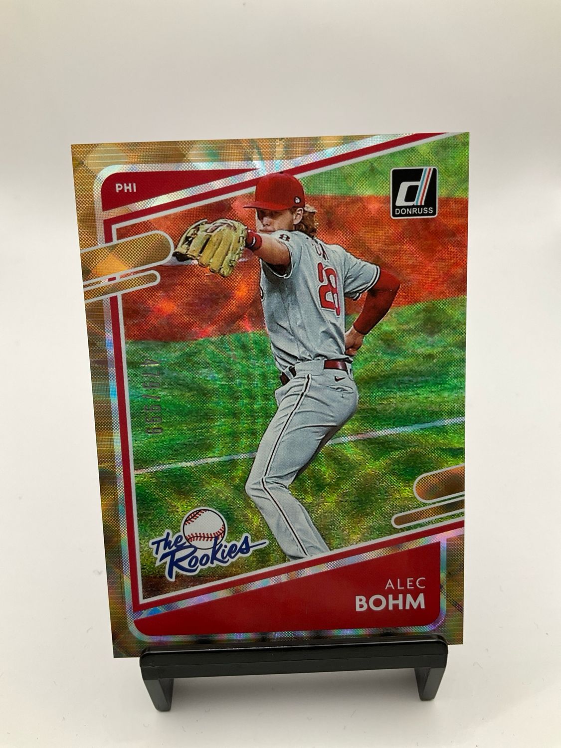 Alec Bohm 2021 Donruss The Rookies RC Bronze 479/999