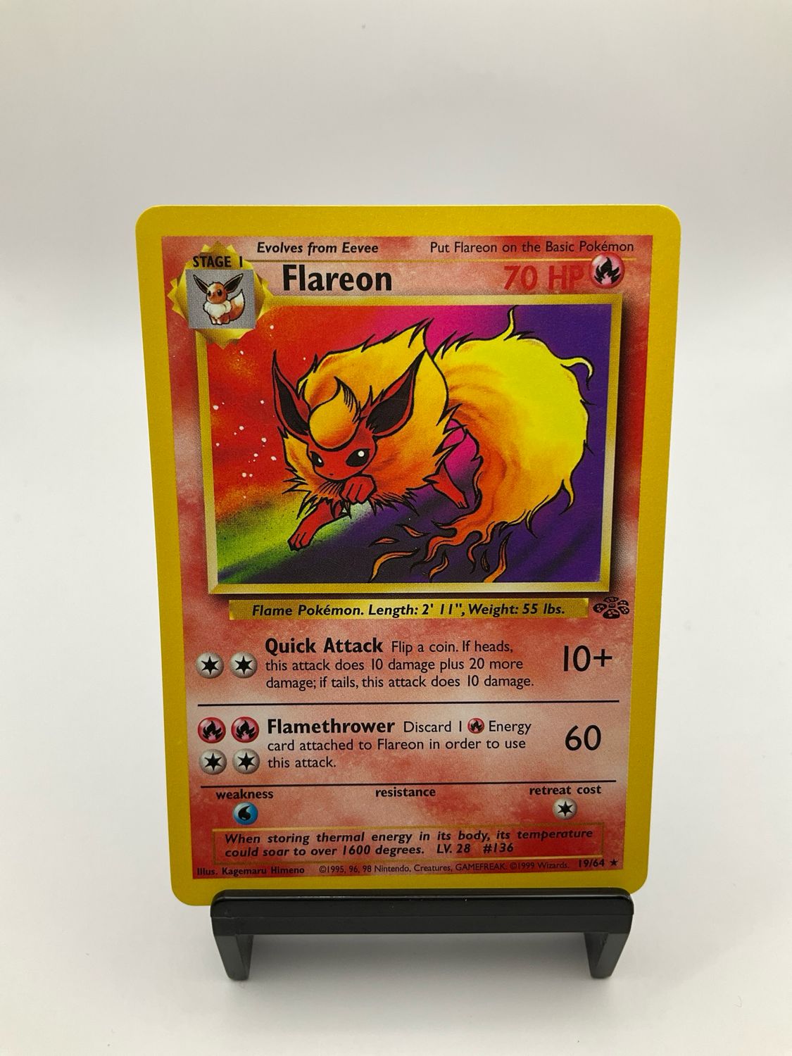 POKEMON FLAREON JUNGLE 19/64