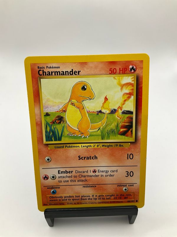 POKEMON CHARMANDER BASE 46/102