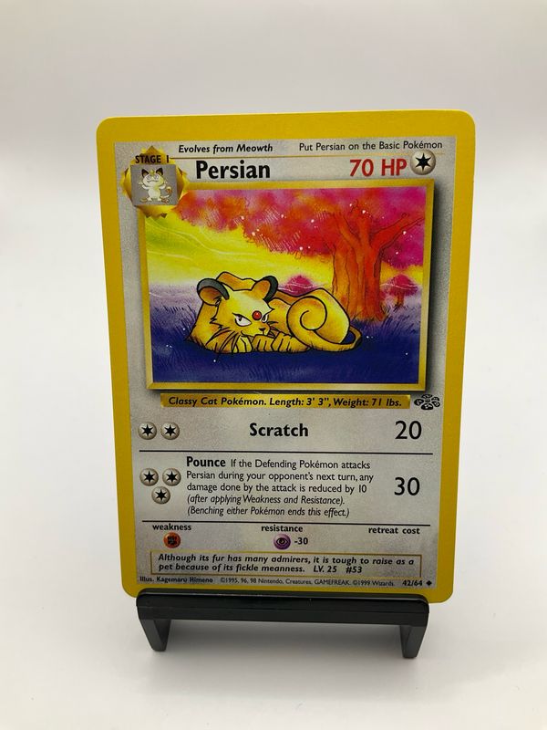 POKEMON PERSIAN JUNGLE BASE 42/64