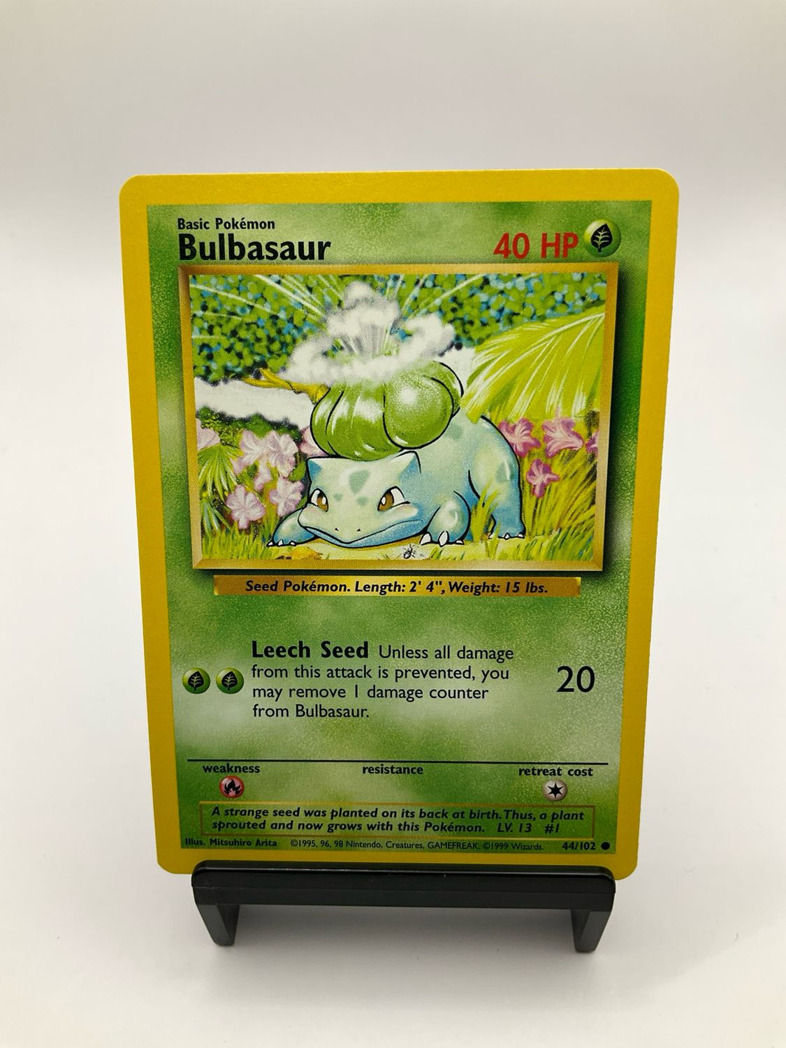 POKEMON BULBASAUR BASE 44/102
