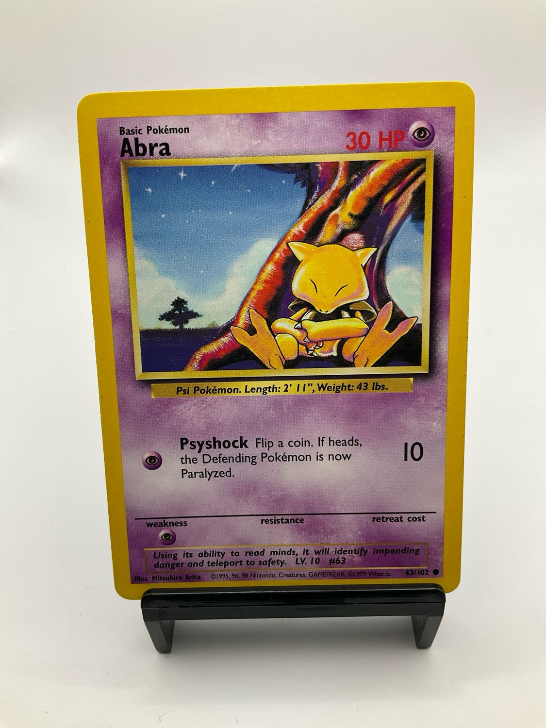 POKEMON ABRA BASE  43/102