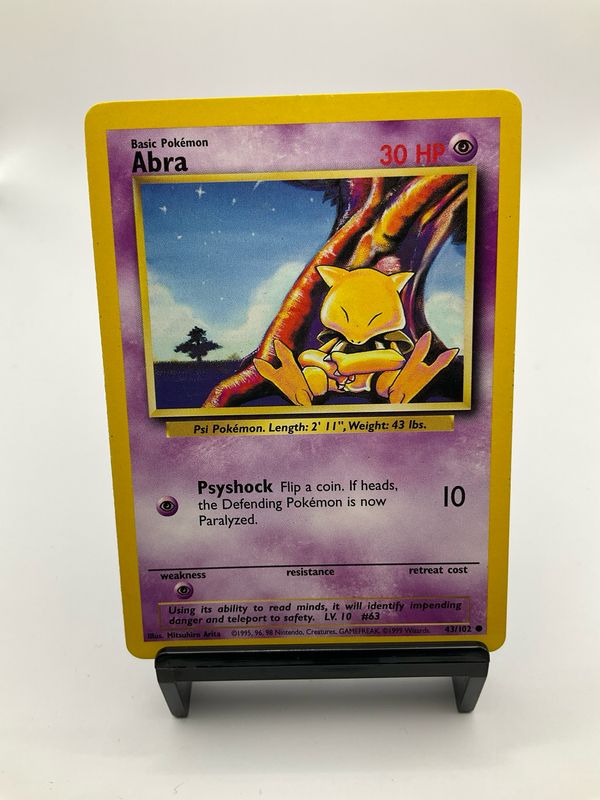 POKEMON ABRA BASE  43/102