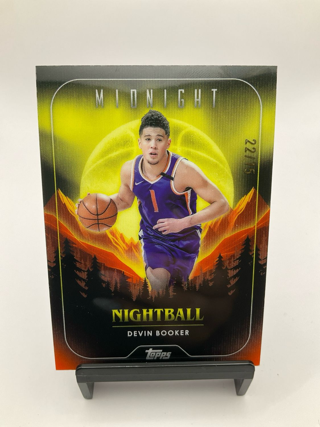 2024 TOPPS MIDNIGHT DEVIN BOOKER NIGHTBALL 22/75