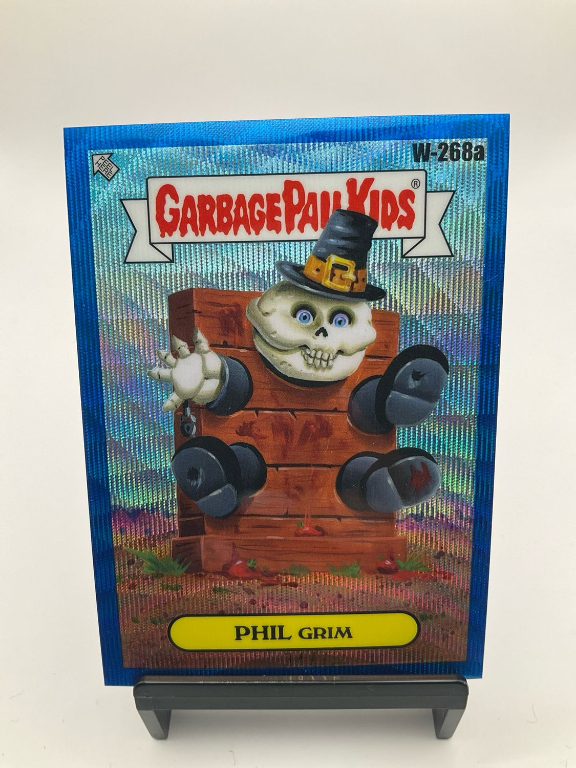 2024 TOPPS GARBAGE PAIL KIDS PHIL GRIM BLUE WAVE 34/75