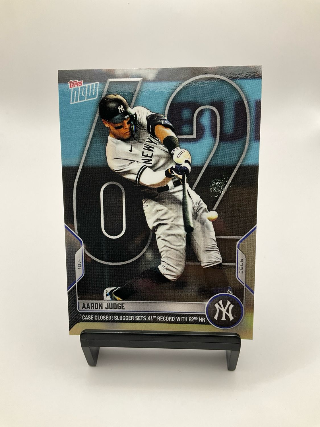 2022 TOPPS NOW AARON JUDGE 1012