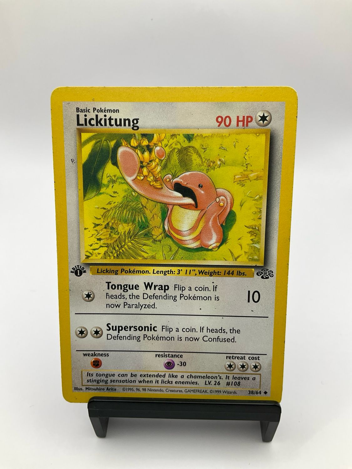 POKEMON LICKITUNG JUNGLE BASE 38/64