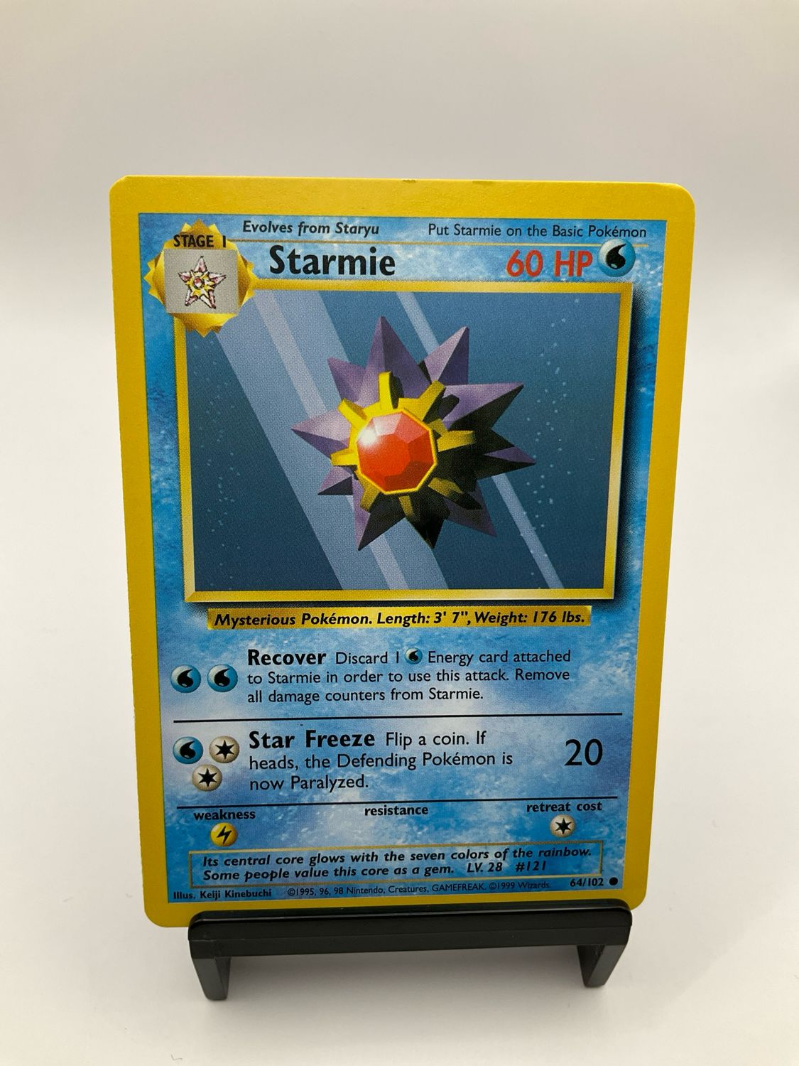POKEMON STARMIE BASE 64/102