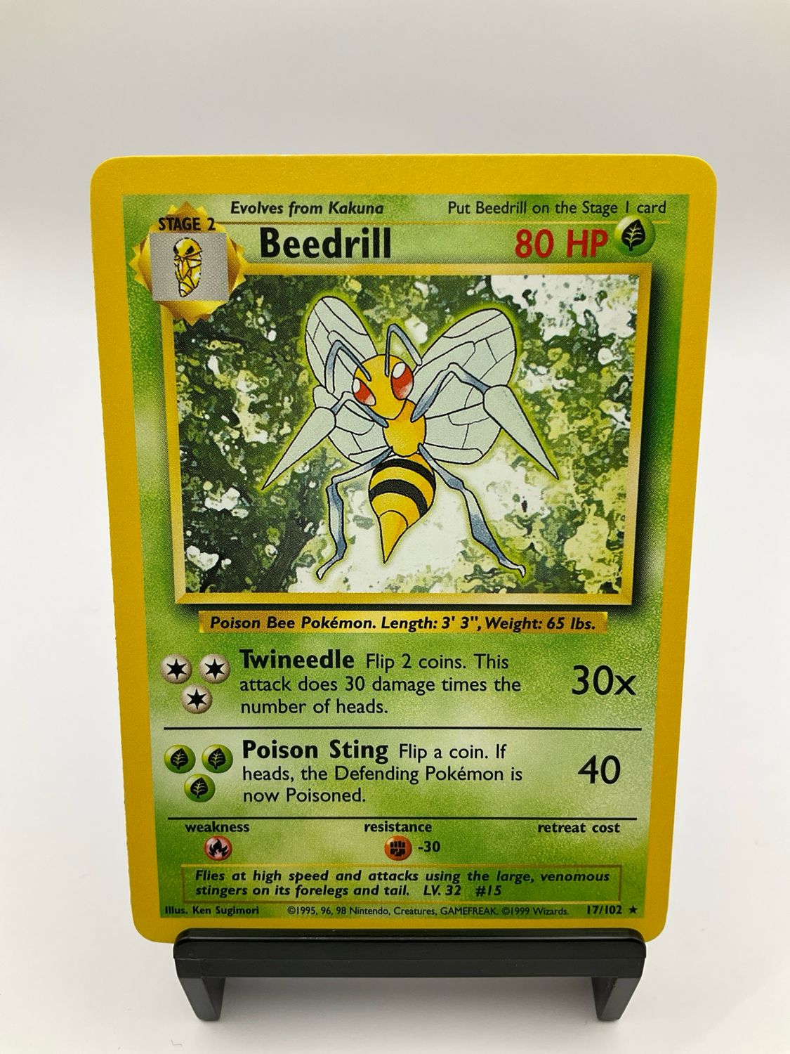 POKEMON BEEDRILL BASE 17/102