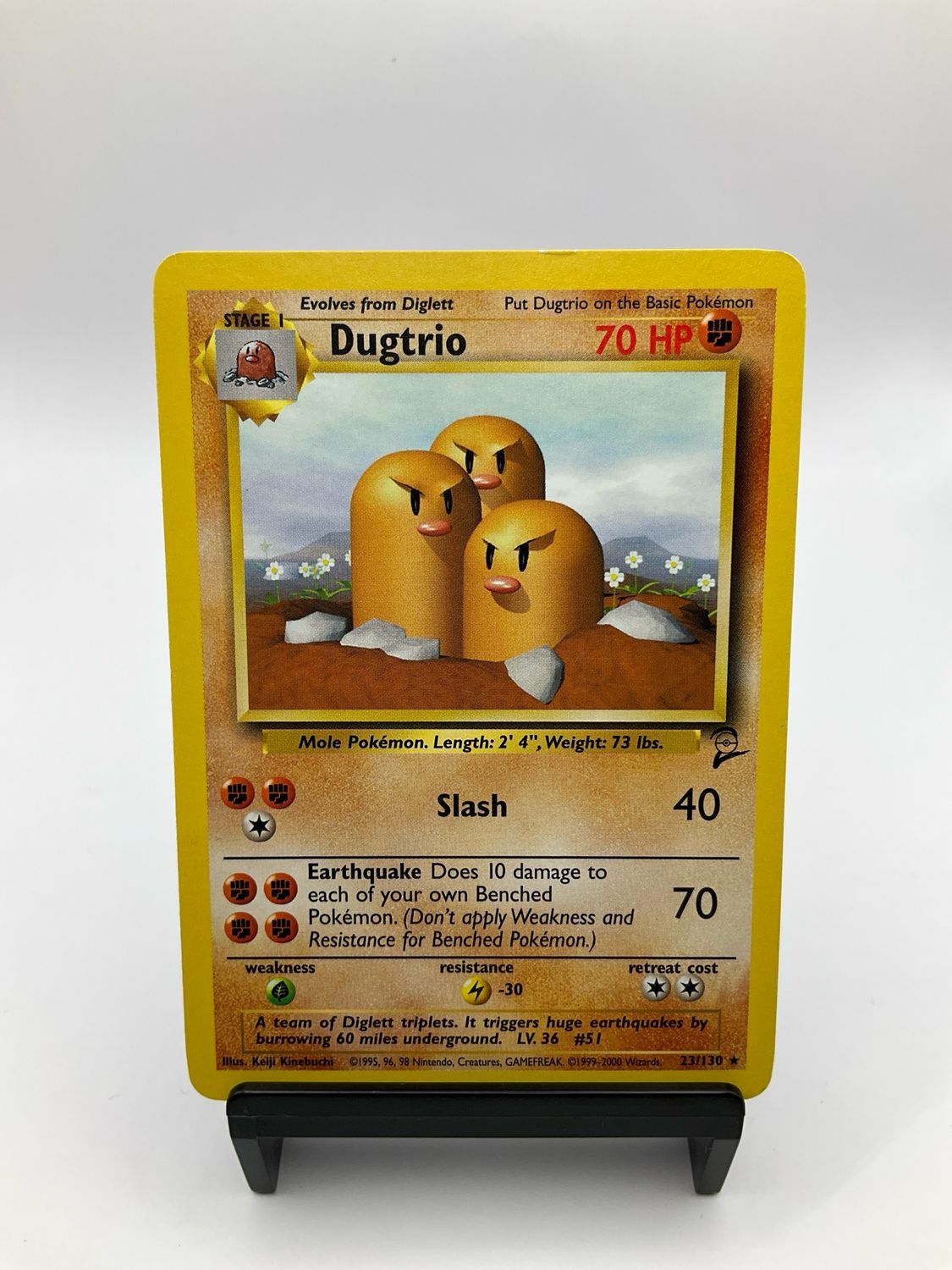 POKEMON DUGTRIO BASE 23/130