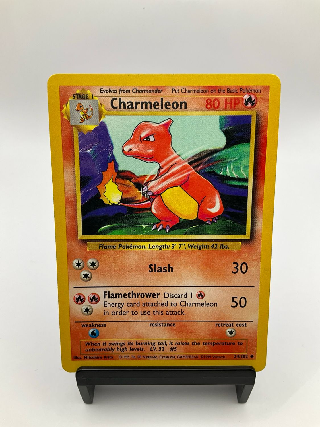 POKEMON CHARMELEON BASE 24/102
