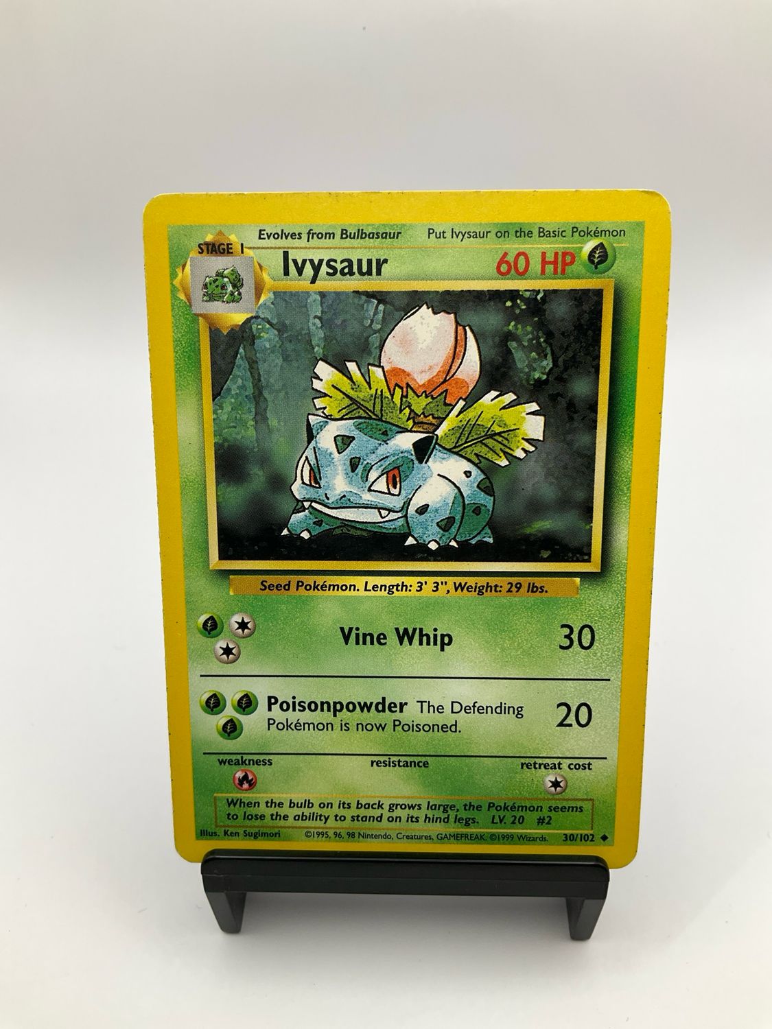 POKEMON IVYSAUR BASE 30/102