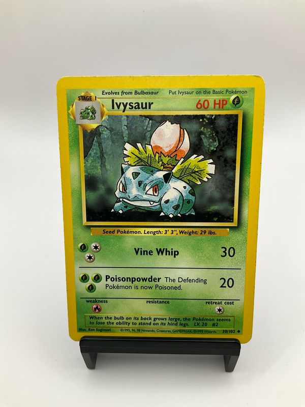 POKEMON IVYSAUR BASE 30/102
