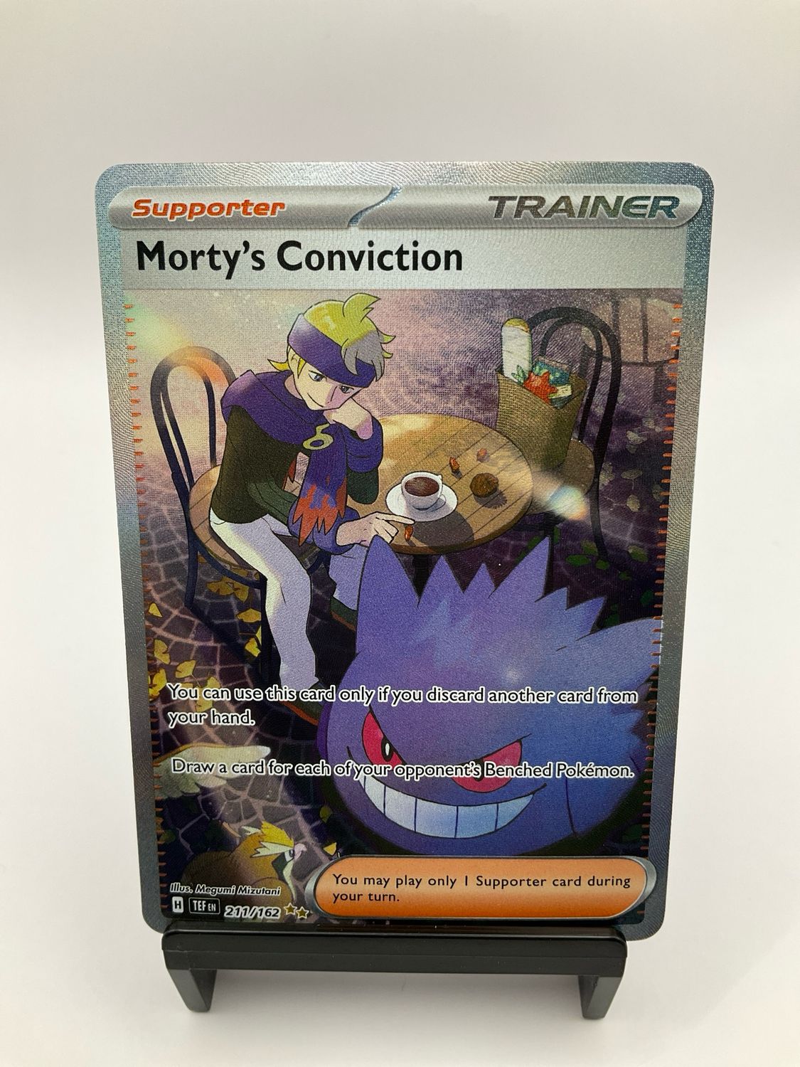 POKEMON MORTY&#39;S CONVICTION 211/162