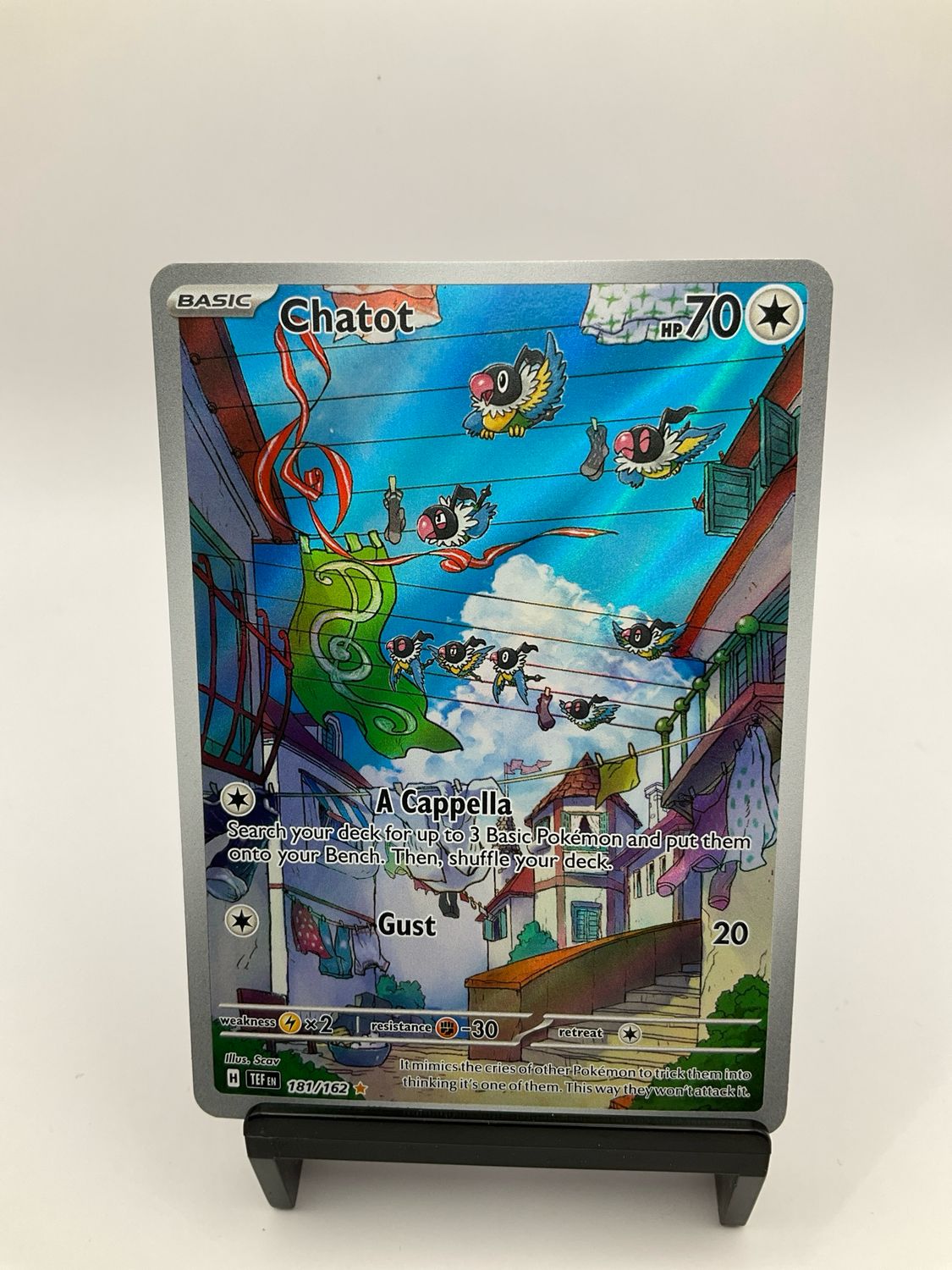 POKEMON CHATOT 181/162