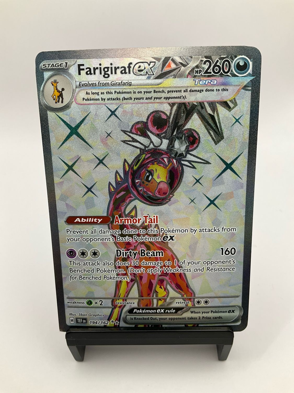 POKEMON FARIGIRAF EX 194/162