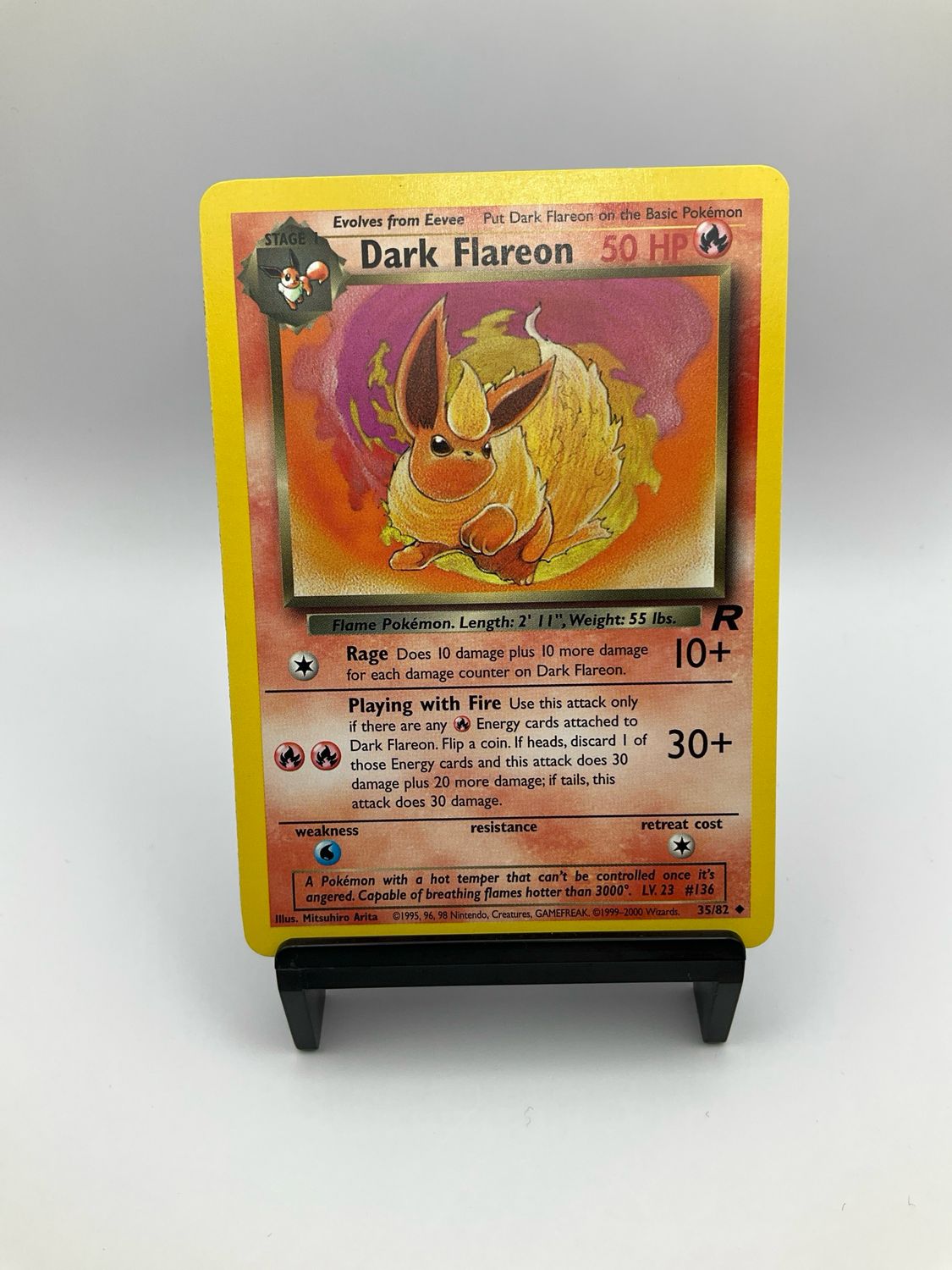 POKEMON DARK FLAREON TEAM ROCKET 35/82