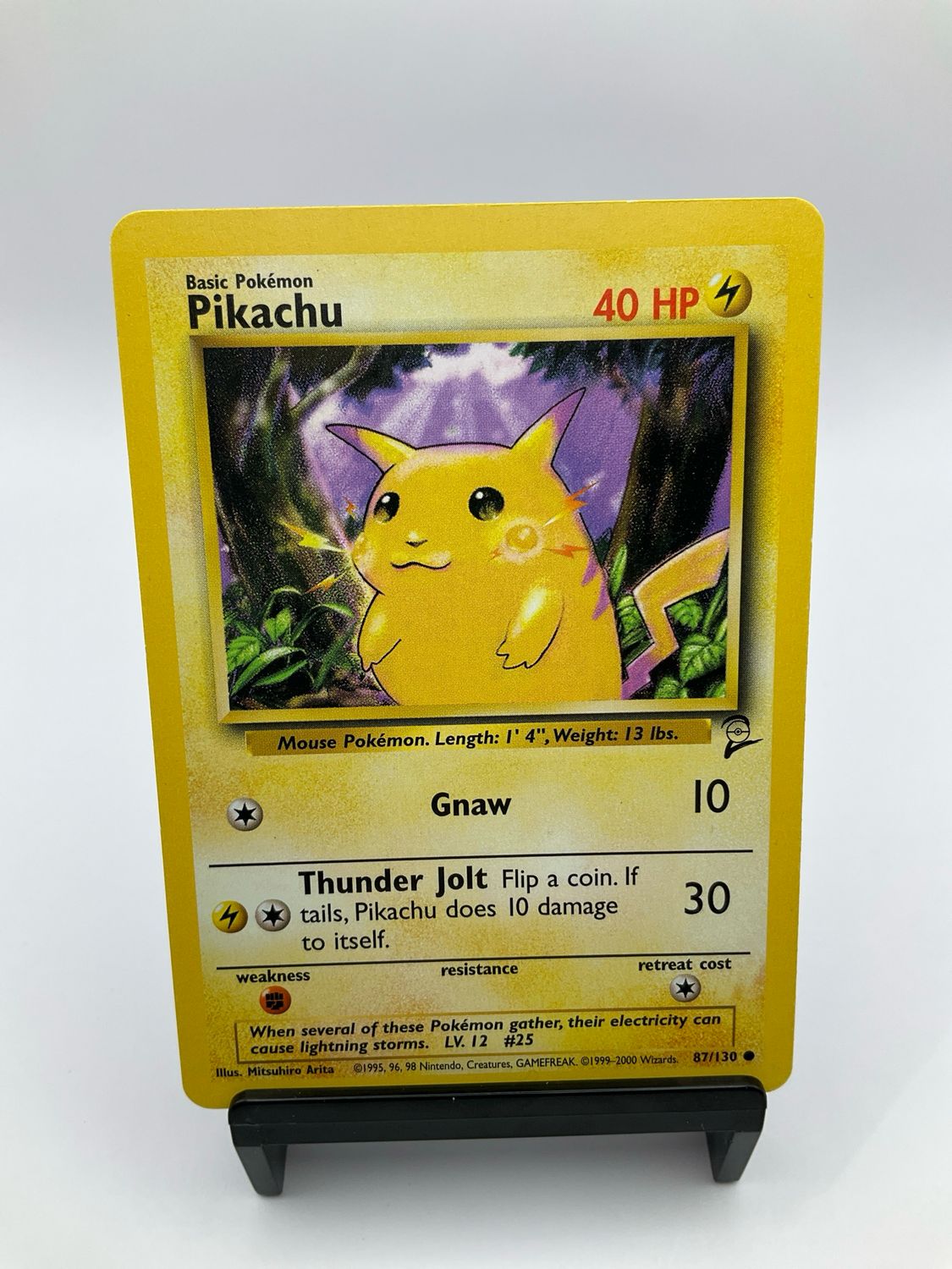 POKEMON PIKACHU BASE SET 2 87/130