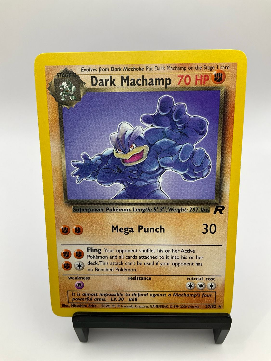 POKEMON DARK MARCHAMP TEAM ROCKET 27/82