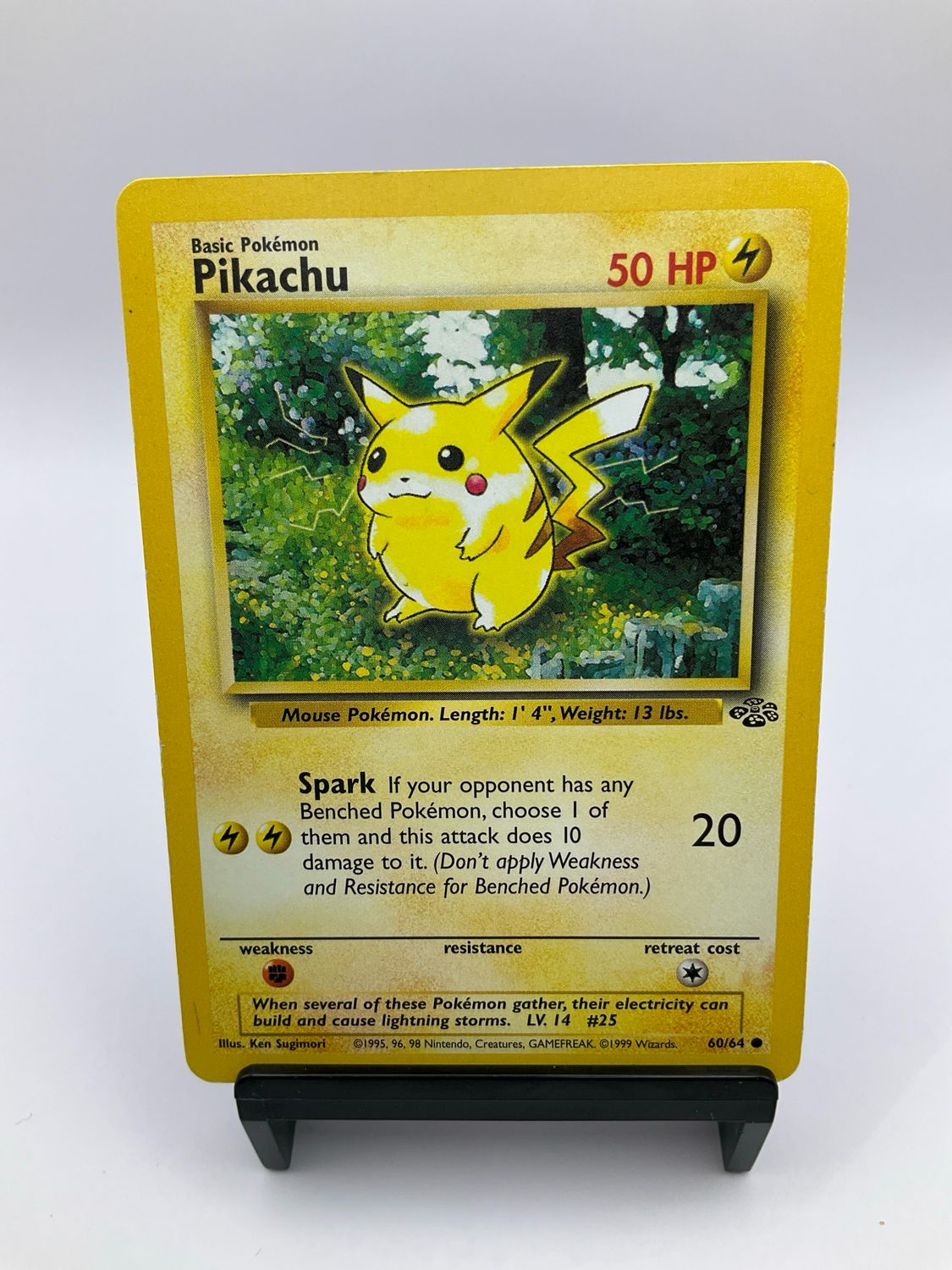POKEMON PIKACHU FOSSIL 60/64