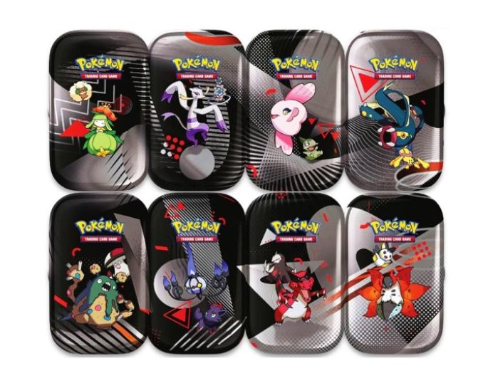 PRE-ORDER: POKEMON BLACK BOLT AND WHITE FLARE UNOVA MINI TIN