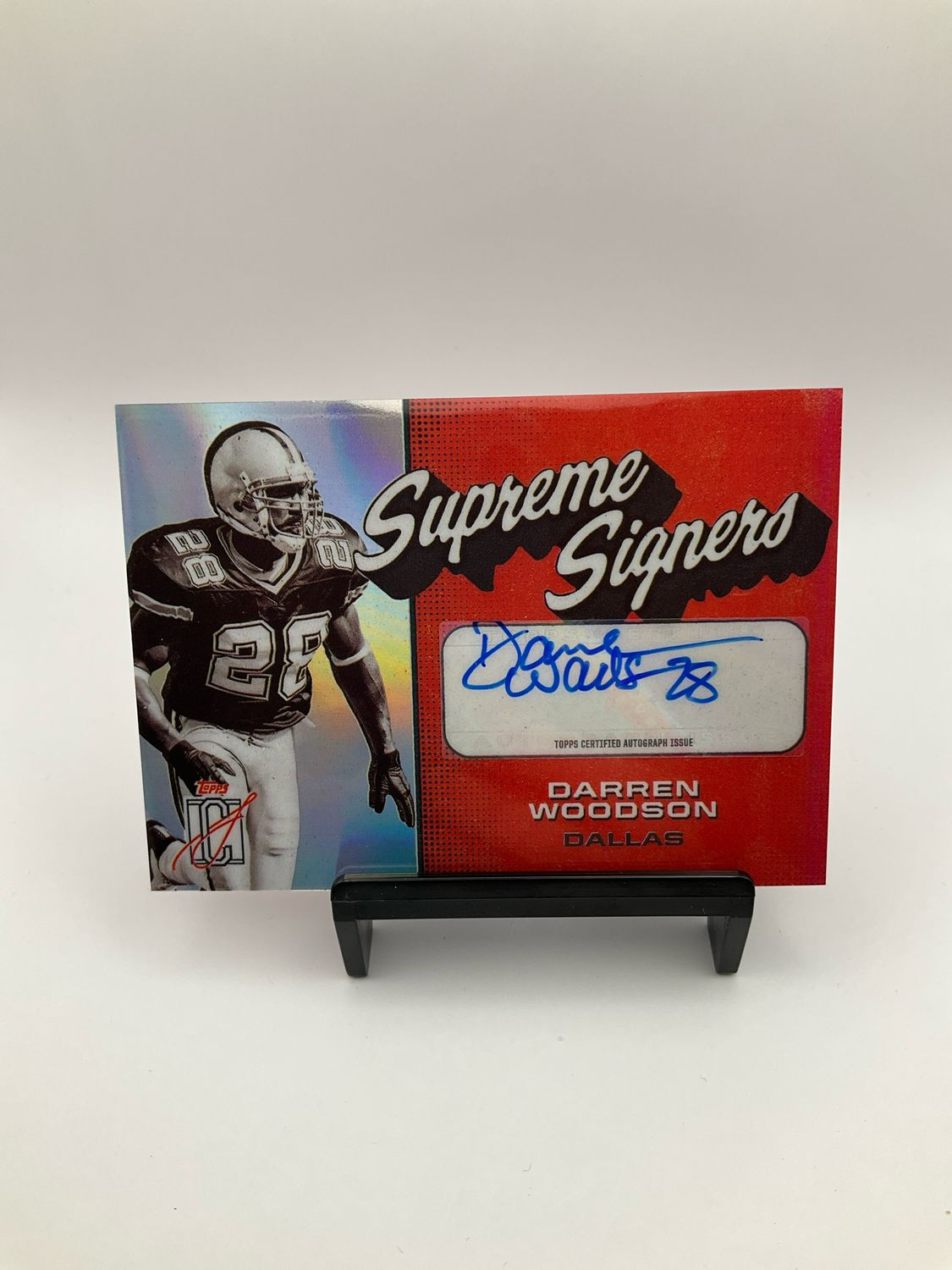 2024 Topps Signature Class Darren Woodson Supreme Signers Auto